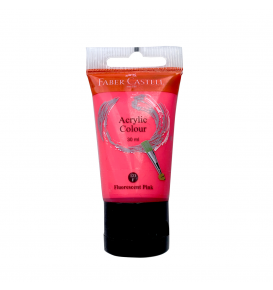 Màu Acrylic 30 ml Fluorescent Pink (Hồng neon)